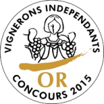 médaille or concours vif vignerons indépendants 2015