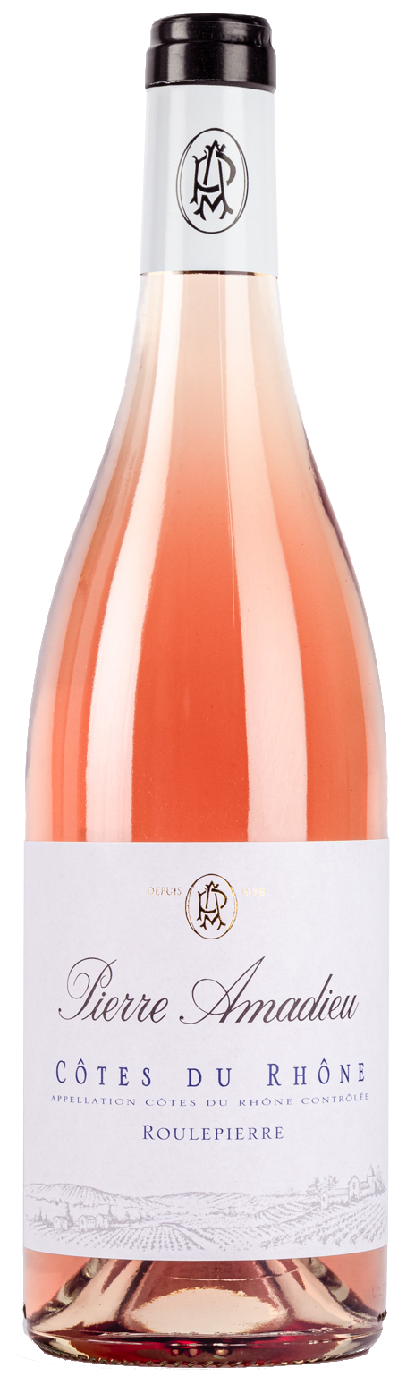 Roulepierre Cotes Du Rhone Rose Wine Pierre Amadieu