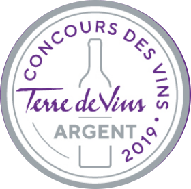 Médaille Terre de Vins 2019 Romane Machotte rosé 2018