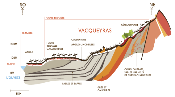 Vacqueyras terroirs