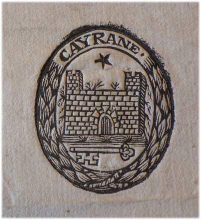 blason cairanne