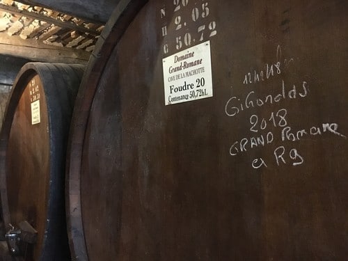 foudre Domaine Grand Romane